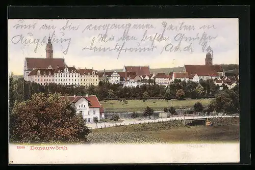 AK Donauwörth, Teilansicht