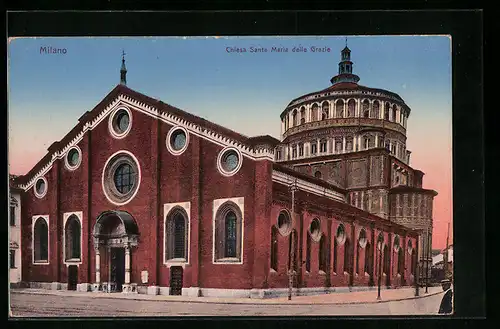 AK Milano, Chiesa Santa Maria delle Grazie