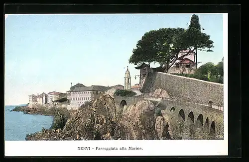 AK Nervi, Passeggiata alla Marina