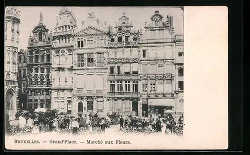 AK Bruxelles, Grand`Place, Marche aux Fleurs