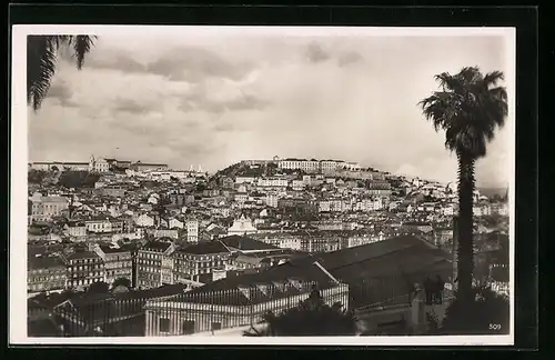 AK Lissabon, Generalansicht der Stadt