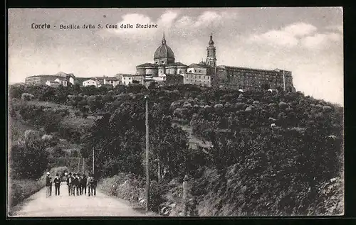 AK Loreto, Basilica della S. Casa dalla Stazione