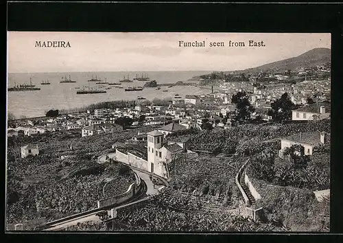 AK Madeira, Funchal seen from East