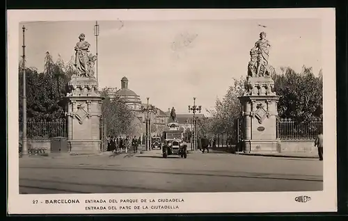 AK Barcelona, Entrada del Parc de la Ciutadella