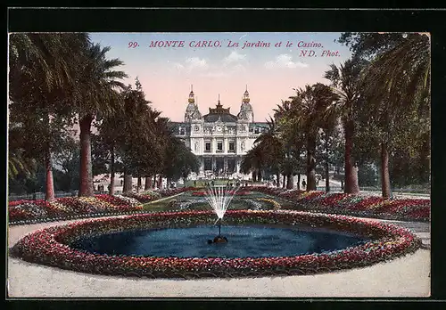 AK Monte-Carlo, Les Jardins et le Casino