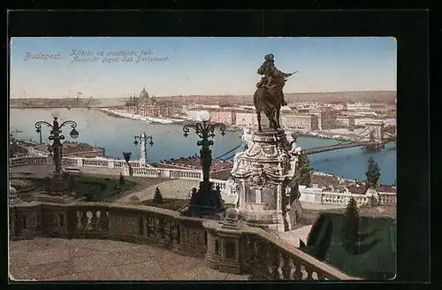 AK Budapest, Aussicht gegen das Parlament