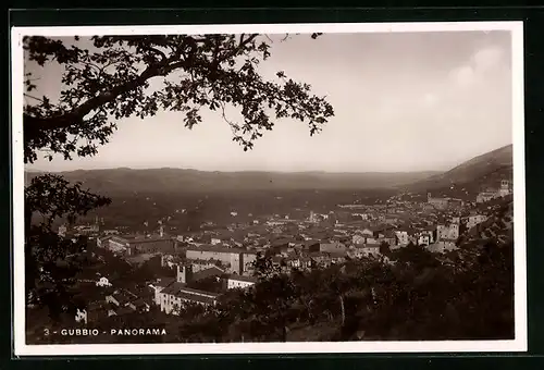 AK Gubbio, Panorama der Stadt