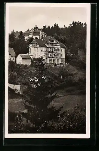 AK Tambach-Dietharz / Thür., Hotel Waldheim des Ammoniakwerkes Merseburg