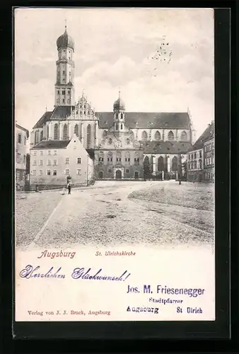 AK Augsburg, St. Ulrichskirche