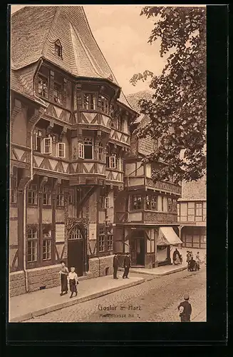 AK Goslar / Harz, Haus Marktstrasse 1