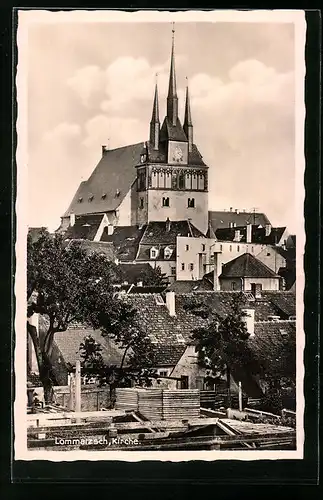 AK Lommatzsch, Kirche