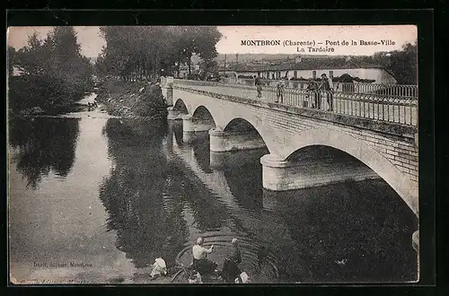 AK Montbron, Pont de la Basse-Ville, la Tardoire