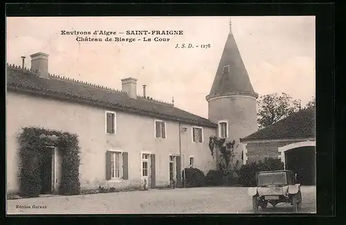 AK Saint-Fraigne, Chateau de Barge, la Cour