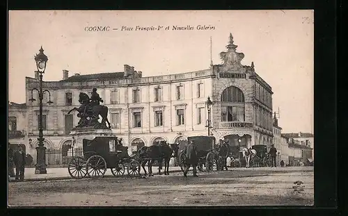 AK Cognac, Place Francois-I. et Nouvelles Galeries
