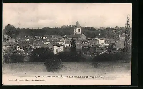 AK Nanteuil-en-Vallée, Vue générale