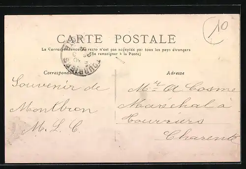 AK Montbron, Rue des Fossés