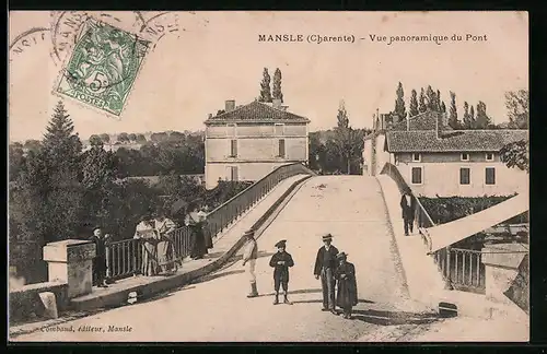AK Mansle, Vue panoramique du Pont