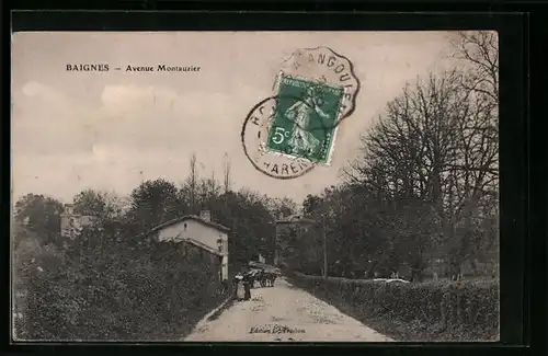 AK Baignes, Avenue Montauzier