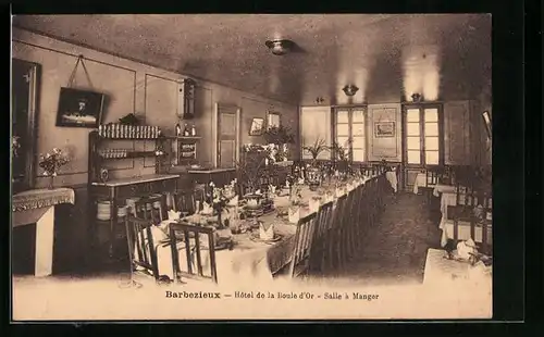 AK Barbezieux, Hotel de la Boule d'Or, Salla à Manger