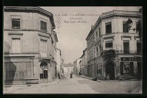 AK La Rochefoucauld, Rue Porte Marillac