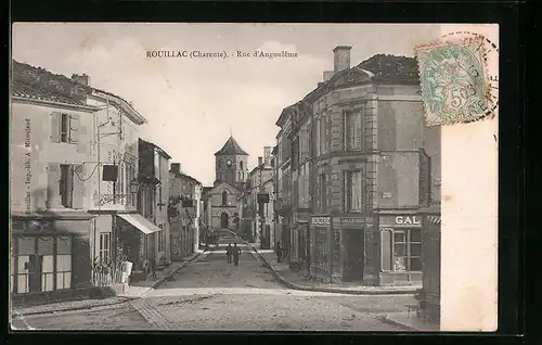 AK Rouillac, Rue d`Angouleme