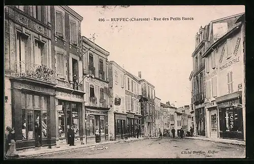 AK Ruffec, Rue des Petits Bancs