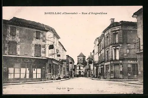 AK Rouillac, Rue d`Angouleme
