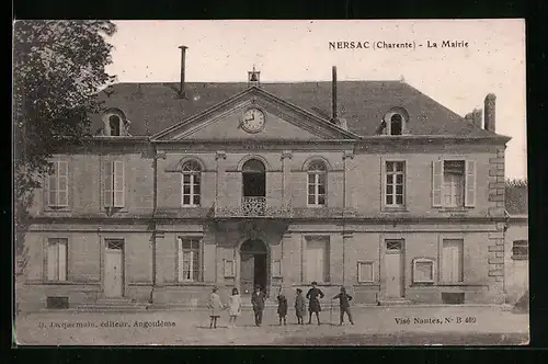 AK Nersac, la Mairie