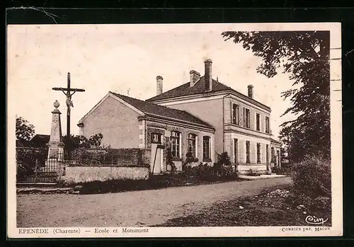 AK Epenède, Ecole et Monument