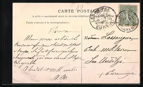 AK Ruffec, Rue Gambetta