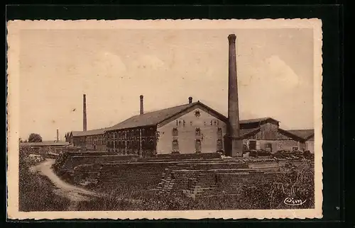 AK Roumazieres, Charente, Grandes Tuileries de Roumazieres