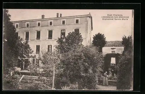 AK Chasseneuil-sur-Bonnieure, Charente, Orphelinat Sainte-Marie