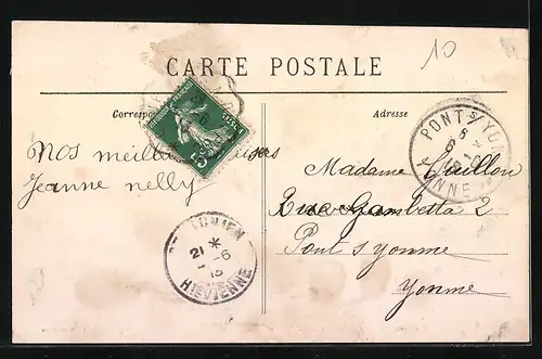 AK Confolens, Allees de Blossac