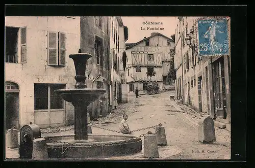 AK Confolens, La Fontaine