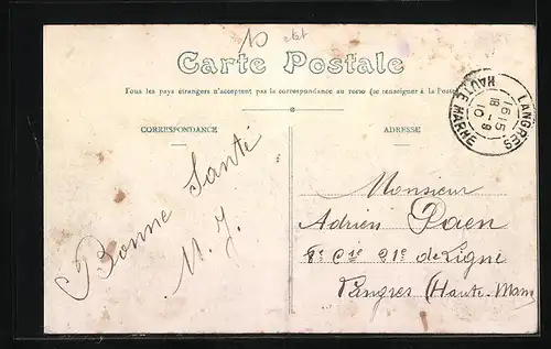 AK Confolens, Charente, Le Champ de Foire des Moutons a St-Michel