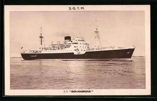 AK S.S. Sidi-Mabrouk auf hoher See