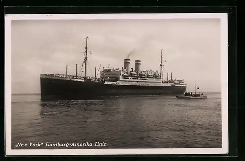 AK Damper New York auf hoher See