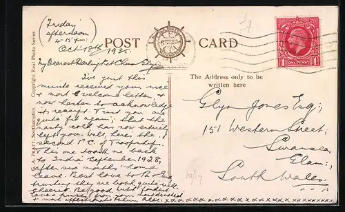 AK H.M.T. Neuralia unter Volldampf