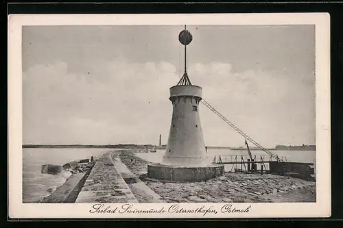 AK Swinemünde-Osternothafen, An der Ostmole