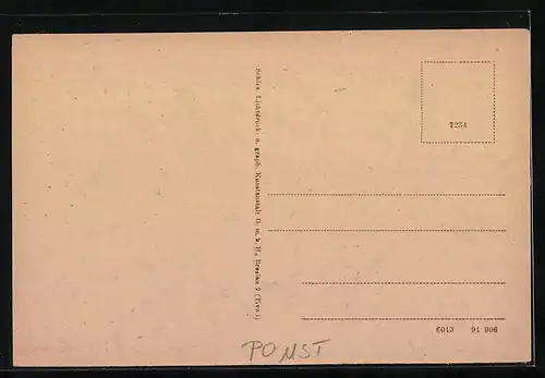 AK Swinemünde /Ostsee, Partie am Kurhaus