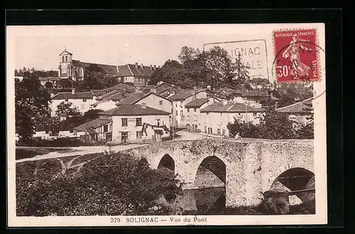AK Solignac, Vue du Pont