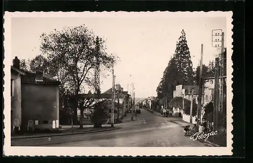 AK Aixe-sur-Vienne, Route de Bordeaux