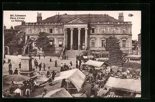 AK Limoges, Place d`Aisne, Le Tribunal