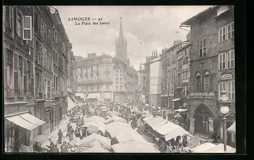 AK Limoges, La Place des bancs