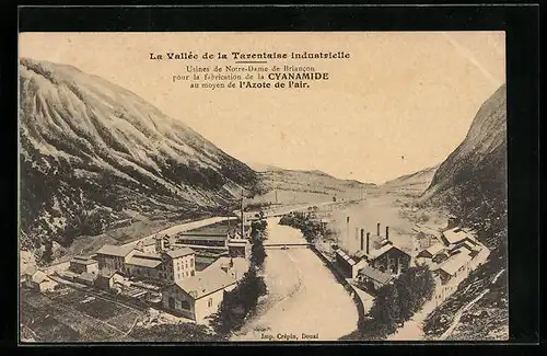 AK Notre-Dame de Briancon, Usines pour le fabrication de la Cyanamide