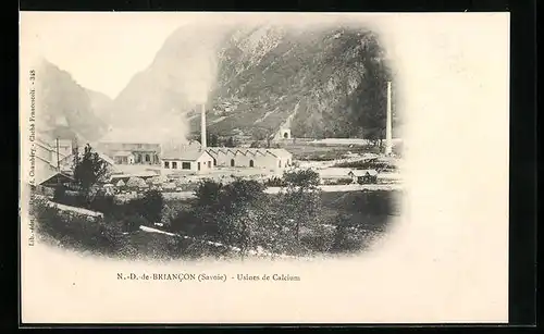 AK Notre-Dame de Briancon, Usines de Calcium