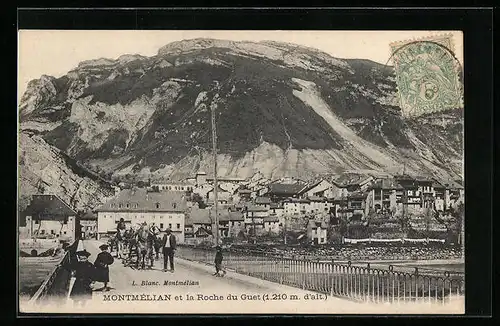 AK Montmélian, Montmélian et la Roche du Guet