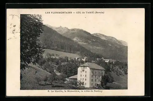 AK Sanbuy, La Moulin, le Monastère, la crete de Sanbuy