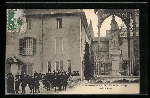 AK La Villette, Notre-Dame de La Villette et le Petit Camp