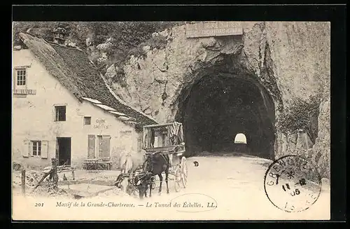 AK Les Échelles, Massif de la Grande-Chartreuse - Le Tunnel des Échelles